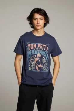 Women Chaser Brand Tom Petty Great Wide Open Crew Neck Tee
