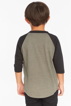 Kids/BOY Chaser Brand Trouble Maker Boys Baseball Tee