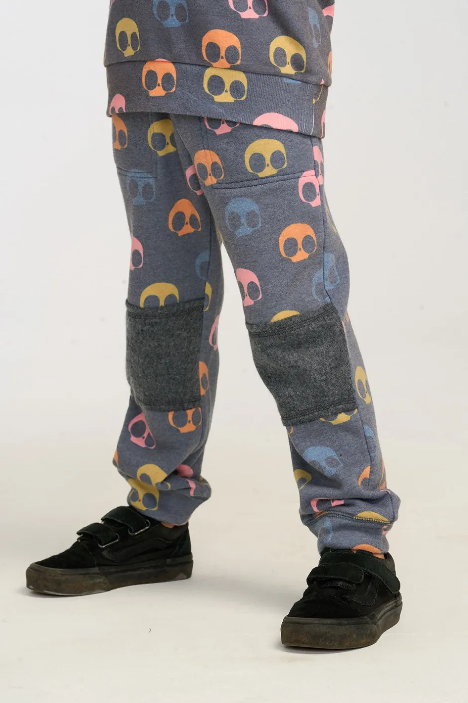 Kids/BOY Chaser Brand Vintage Fleece Skull Candy Pant