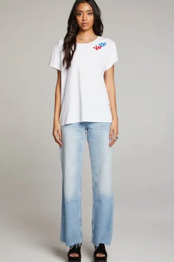 Women Chaser Brand Vote Tee