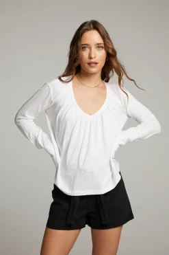Women Chaser Brand Warren White Blouse