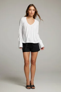Women Chaser Brand Warren White Blouse