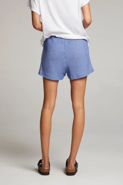Women Chaser Brand West Cobalt Blue Palm Short