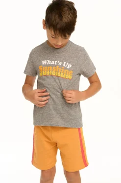 Kids/BOY Chaser Brand What's Up Sunshine Crew Neck Tee