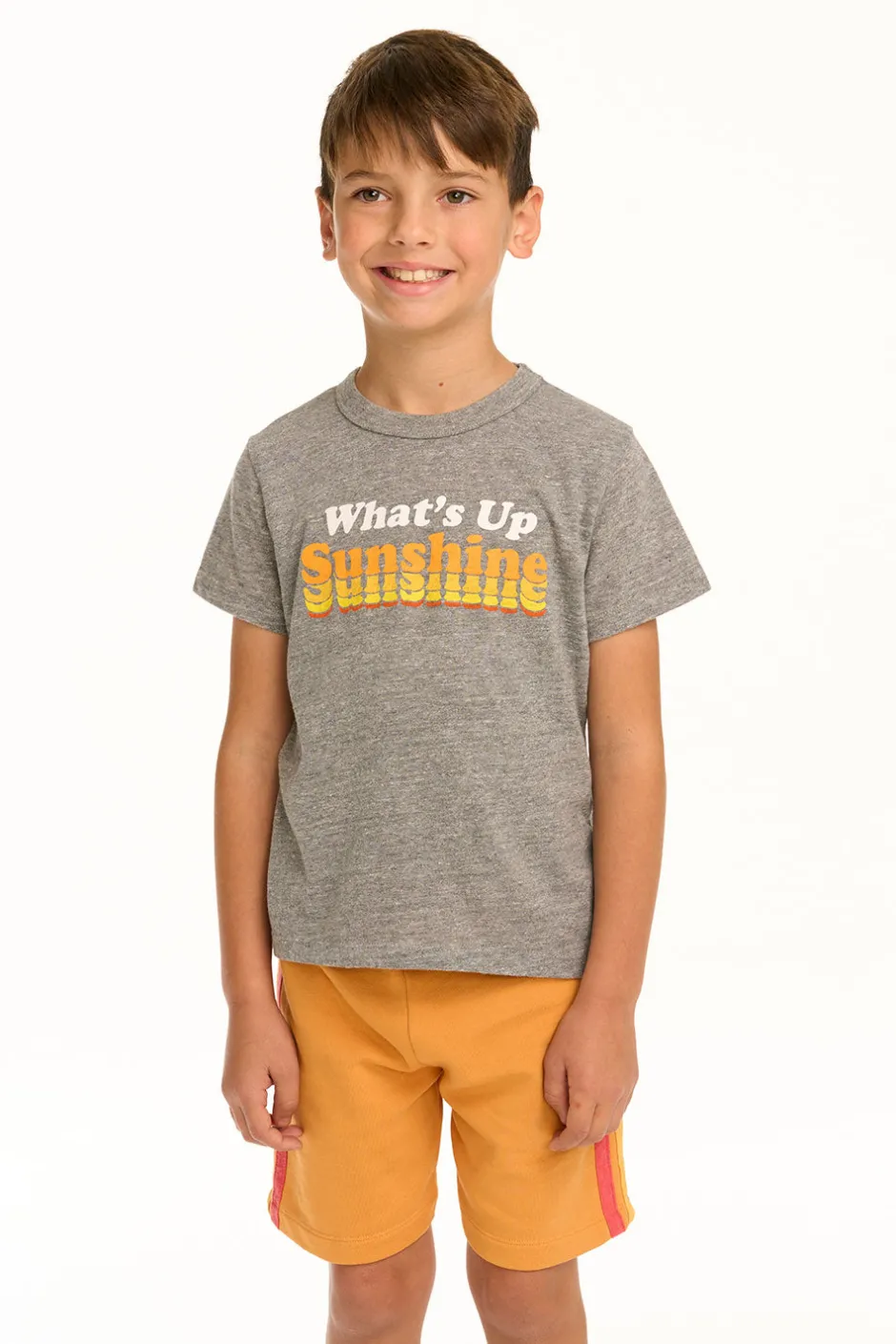 Kids/BOY Chaser Brand What's Up Sunshine Crew Neck Tee