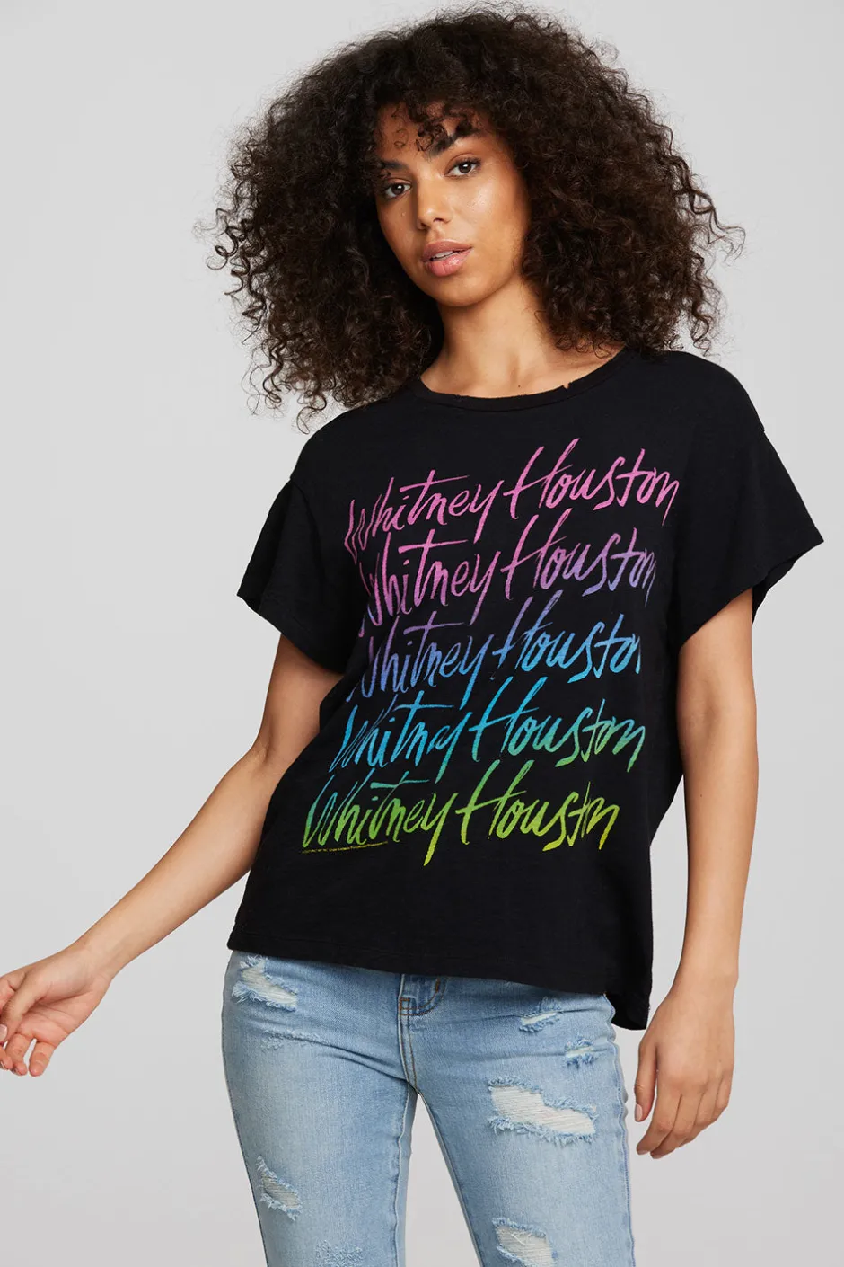 Women Chaser Brand Whitney Houston - Gradient Script