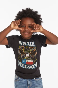 Women/Kids/BOY Chaser Brand Willie Nelson Born For Trouble Boys Tee