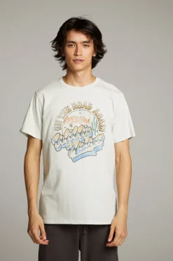 Women Chaser Brand Willie Nelson On The Road Again Crew Neck Tee