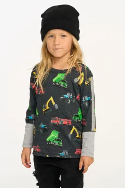 Kids/BOY Chaser Brand Work Trucks Long Sleeve