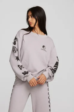 Women Chaser Brand World Icons Pullover