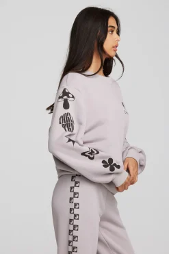Women Chaser Brand World Icons Pullover