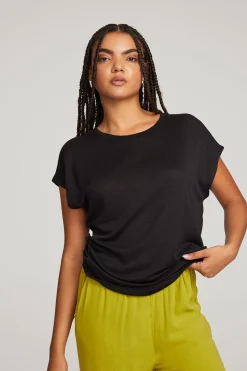 Women Chaser Brand Wylie Licorice Tee