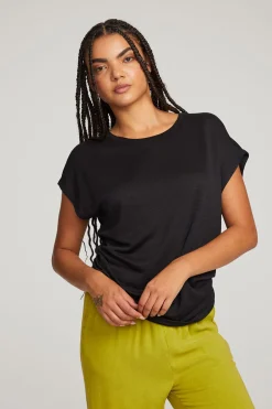 Women Chaser Brand Wylie Licorice Tee