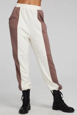Women Chaser Brand Yale Deep Taupe And Almond Jogger