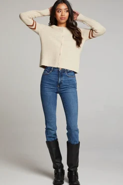Women Chaser Brand Yin Yang Heart Cardigan