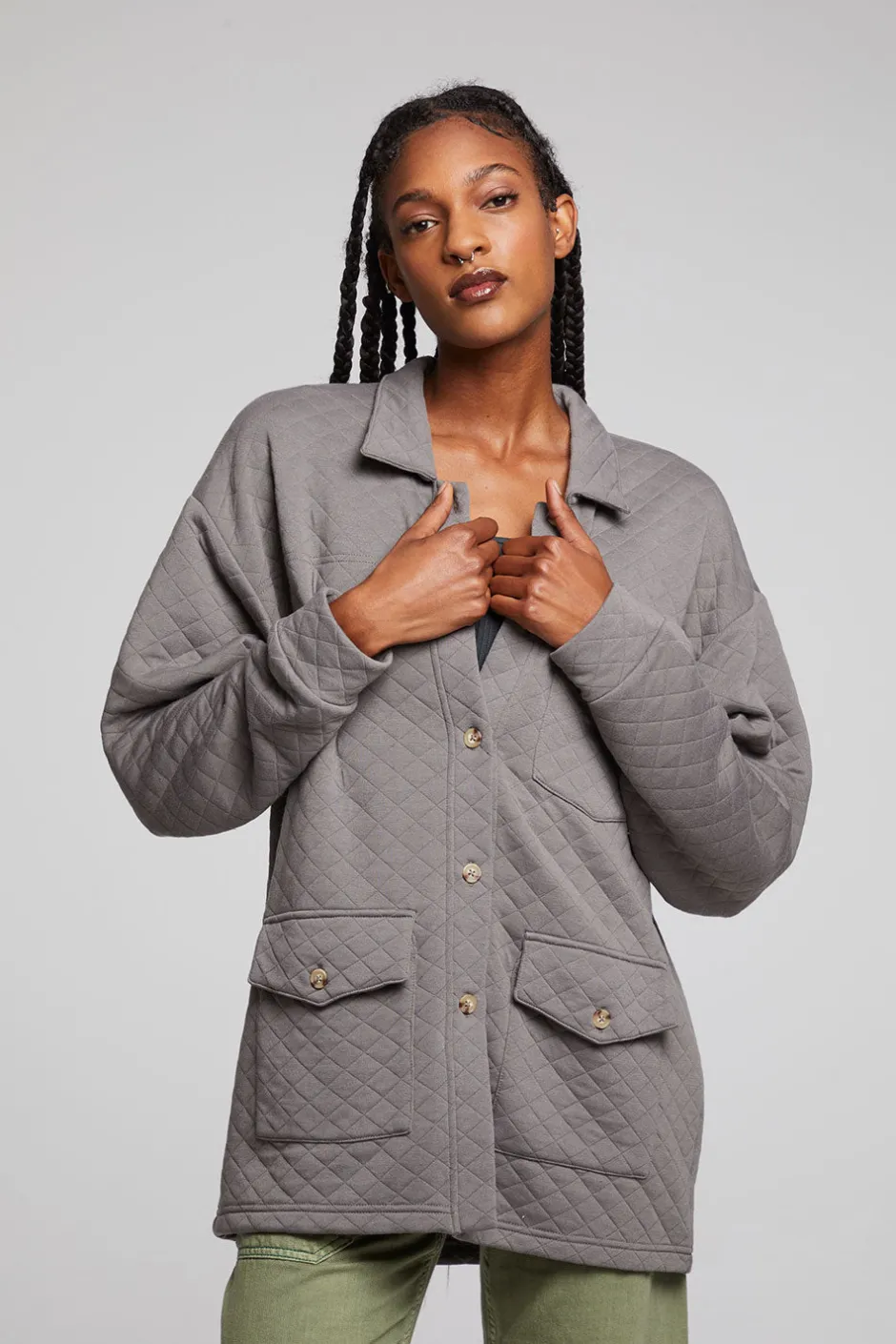 Women Chaser Brand Yoko Foggy City Jacket