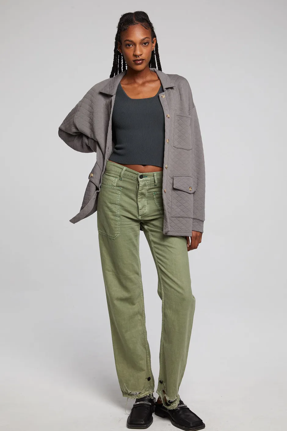 Women Chaser Brand Yoko Foggy City Jacket