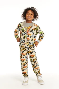 Kids/BOY Chaser Brand Zip Up Monster Truck Hoodiee