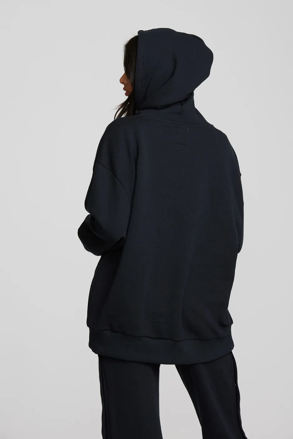 Women Chaser Brand Zuma Cotton Terry Zip Up Hoodie